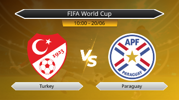 FIFA World Cup - Turkey vs Paraguay